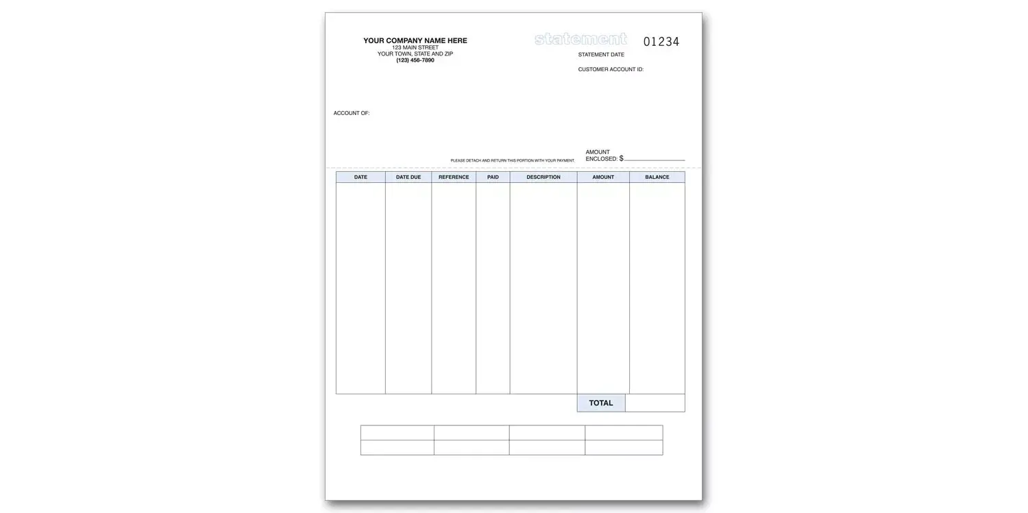 Sage 50 Accounting Laser Statements