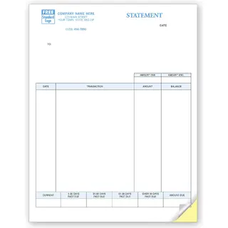 QuickBooks® Laser Statements