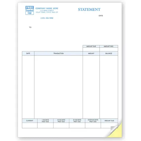 QuickBooks® Laser Statements