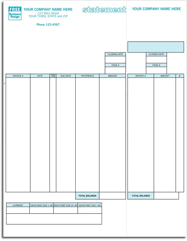 DacEasy Laser Statements