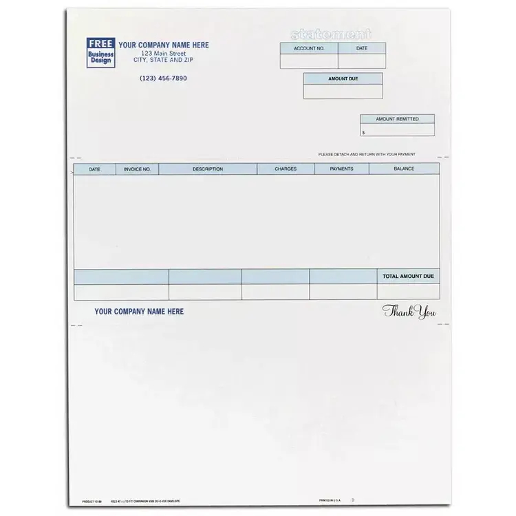 13188 - One-Write Plus Laser Statements