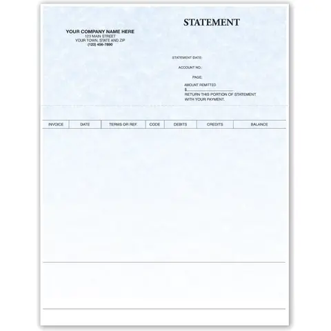 9171G - Peachtree or ACCPAC Statements, Laser