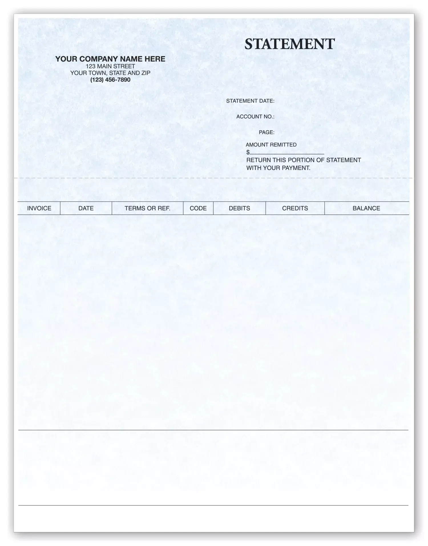9171G - Peachtree or ACCPAC Statements, Laser