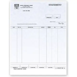 Customized Laser Statements with Parchment Style Color Background