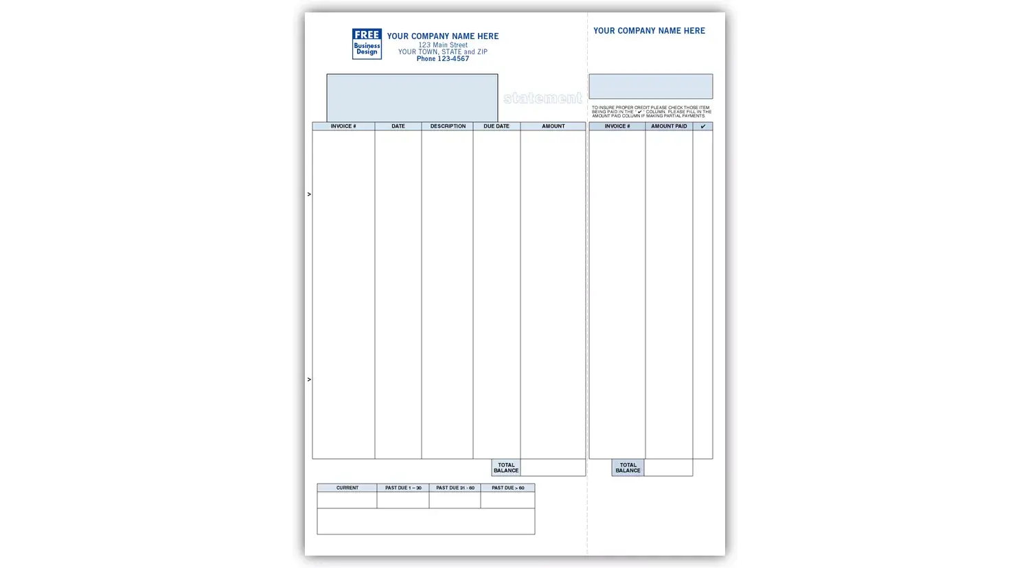 Laser/Inkjet Statements for Your Business