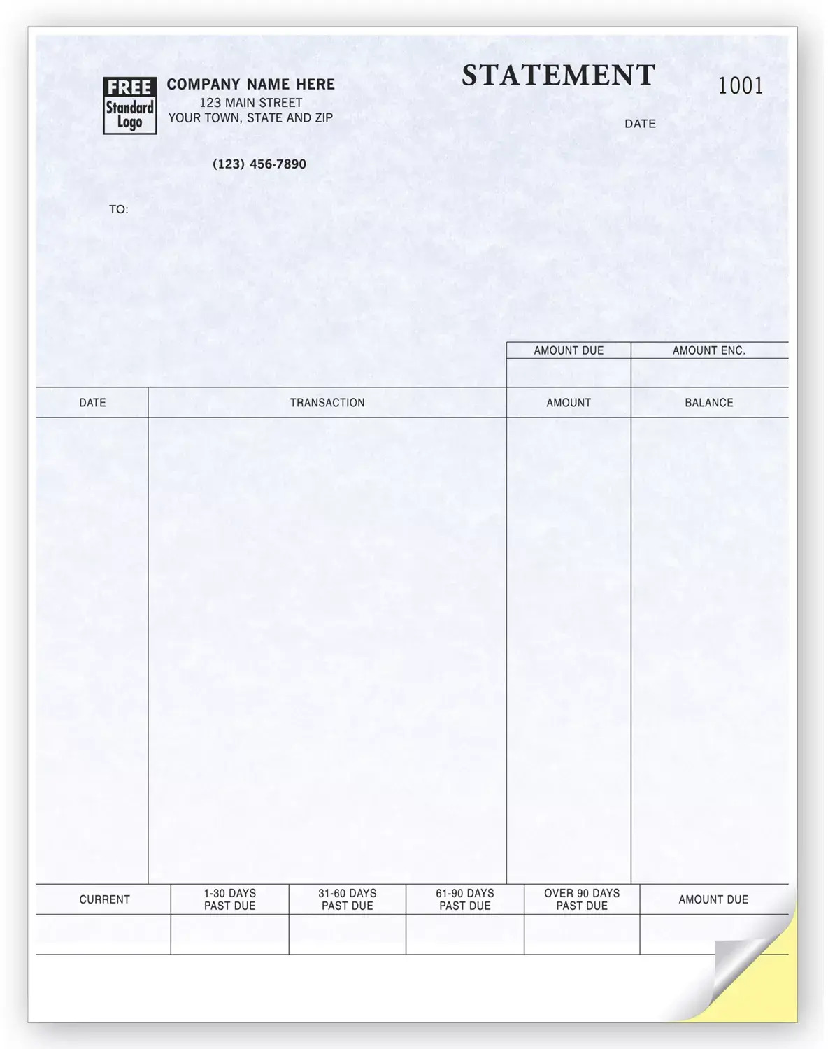 QuickBooks® Laser Statements