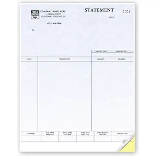 QuickBooks® Laser Statements