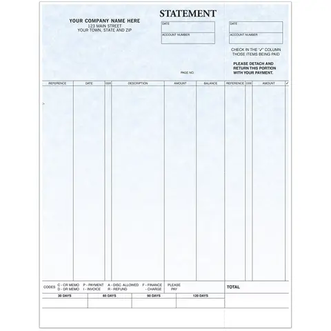 13468G - Customized Laser Statements