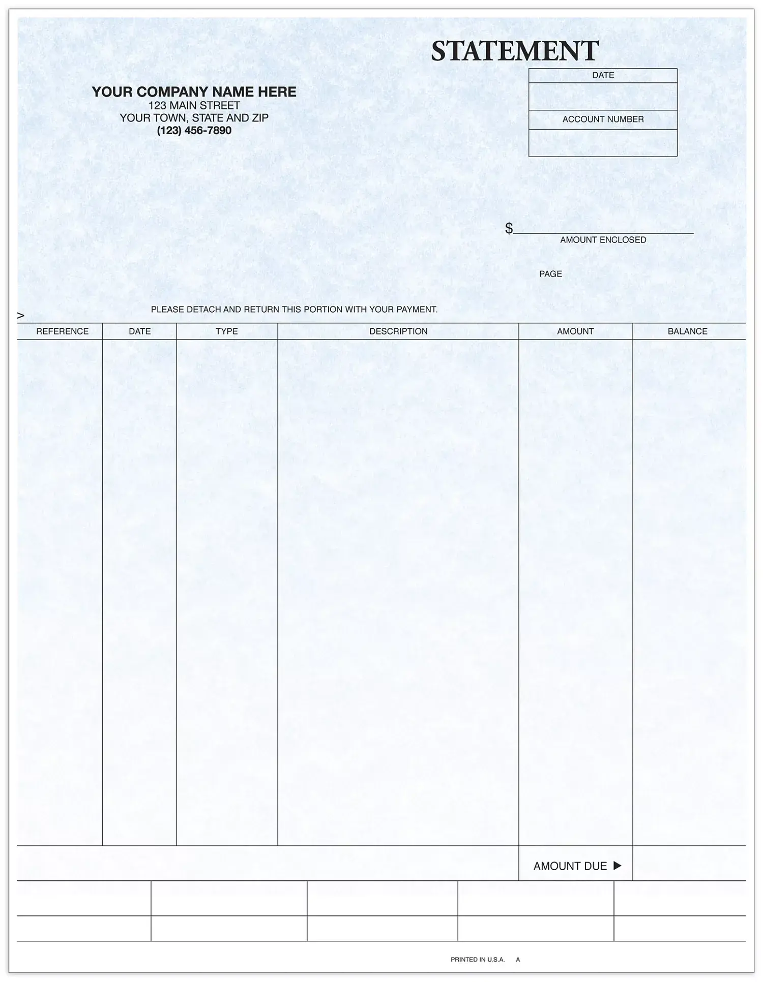 Solomon IV Laser Statements