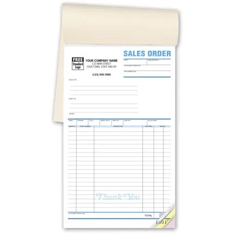 82 - Carbonless Sales Order Books