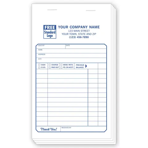 350 - Carbon Copy Sales Pads