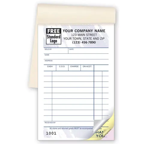 50T - Carbonless Sales Books - Color Collection