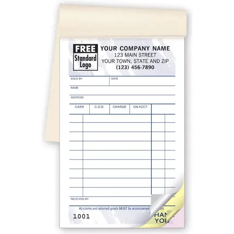 50T - Carbonless Sales Books - Color Collection