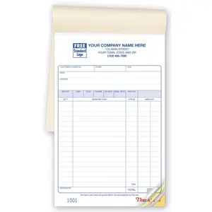 55 - Carbonless Sales Books