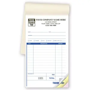 Carbonless Sales Books - Medium Format