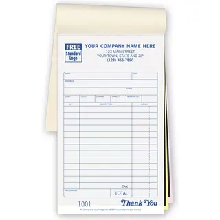 Carbon Copy Sales Books