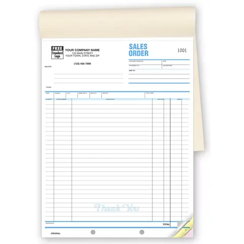 53B - Carbonless Sales Order Books