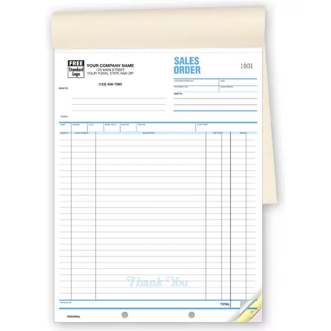 53B - Carbonless Sales Order Books