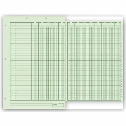 21126 - Columnar Work Sheets 