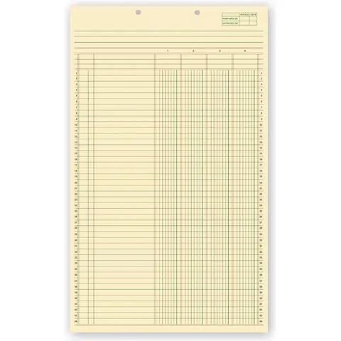 Legal Size Columnar Pads