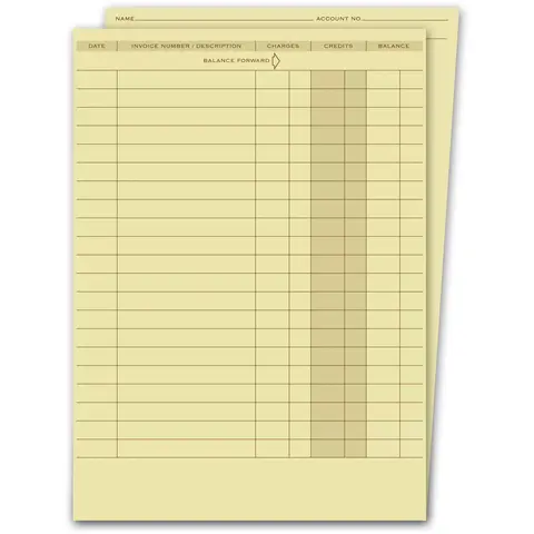 Business Ledger Folders