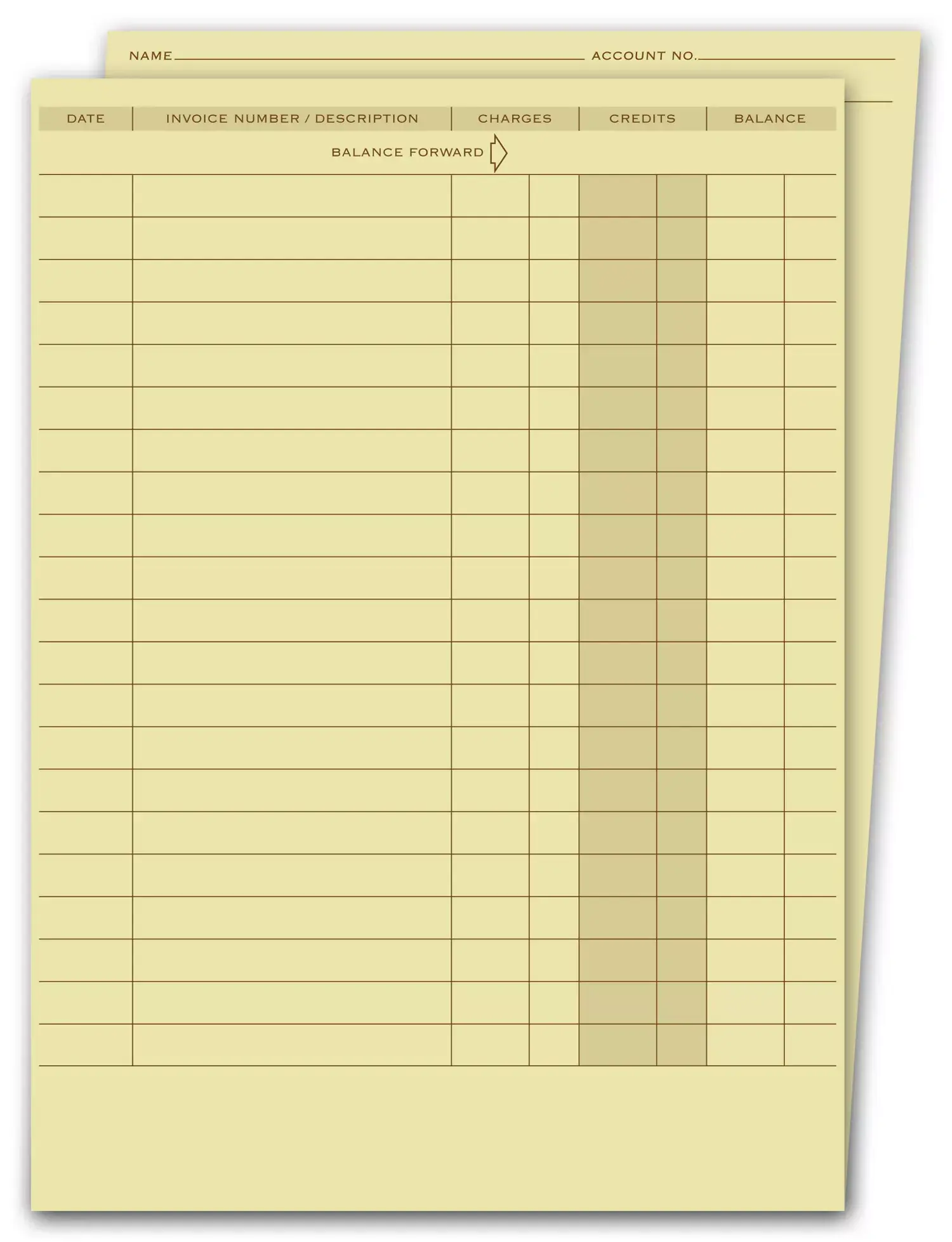 Business Ledger Folders
