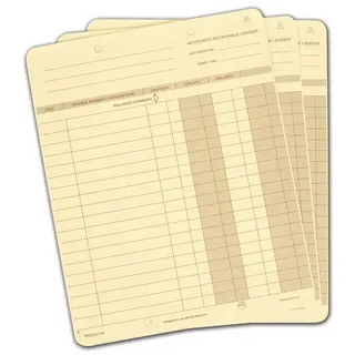 99 - Accounting Ledger Cards