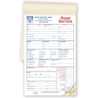 2525 - Road Service Books