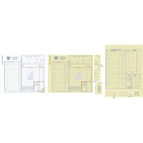 319 - Marine Service Orders, Carbon Copy