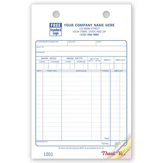 611 - Custom Auto Parts Order Forms