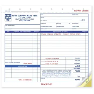 650 - Auto Repair Orders