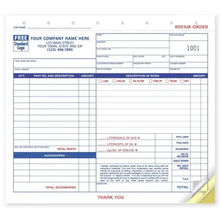 650 - Auto Repair Orders