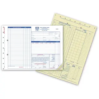 654 - Carbon Copy Auto Repair Order Forms / Estimates