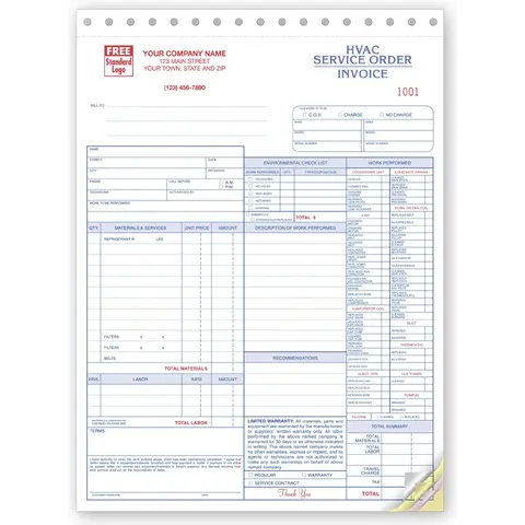 6501 - HVAC Service Orders