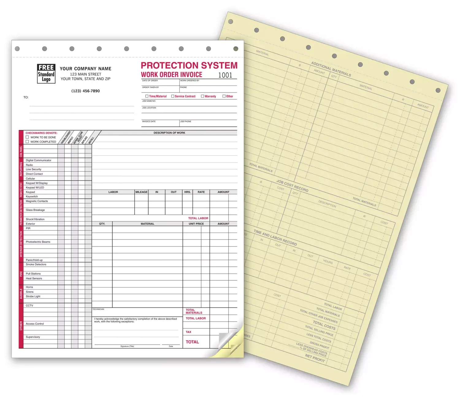 6560 - Alarm Installation Work Orders