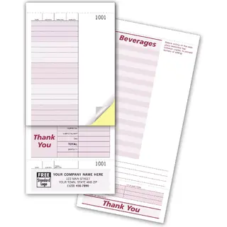 2506 - Restaurant Guest Checks