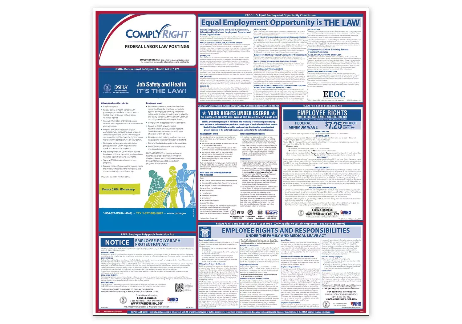 Federal Law Labor Posters