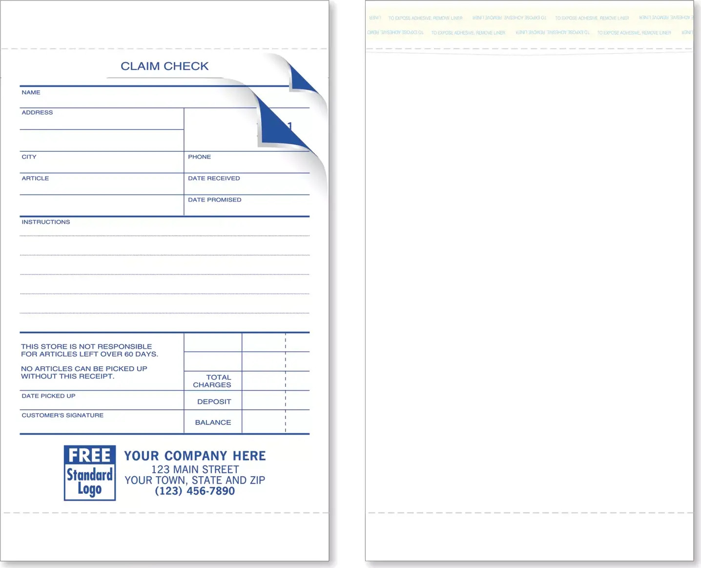 765 - Jewelry Repair Orders with Envelope