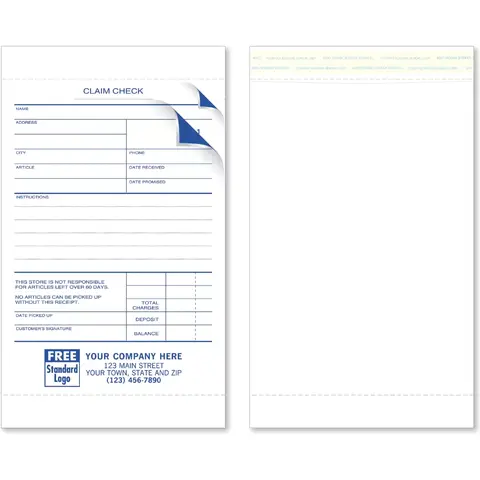 765 - Jewelry Repair Orders with Envelope