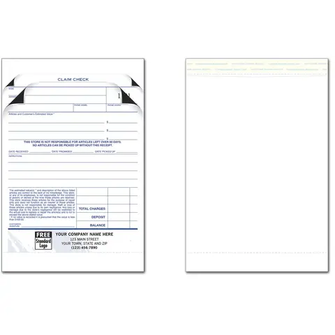 764T - Jewelry Repair Orders with Envelope - Color Collection