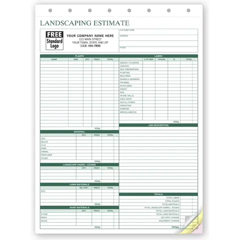 6571 - Custom Landscaping Estimates