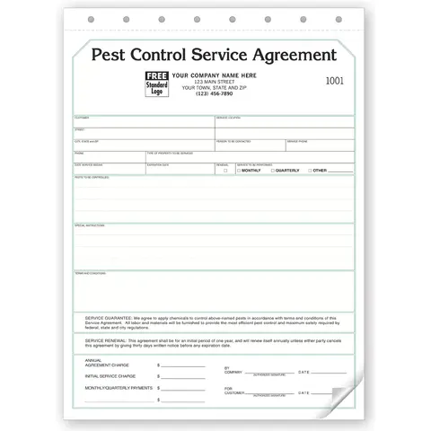 Pest Control Service Agreements