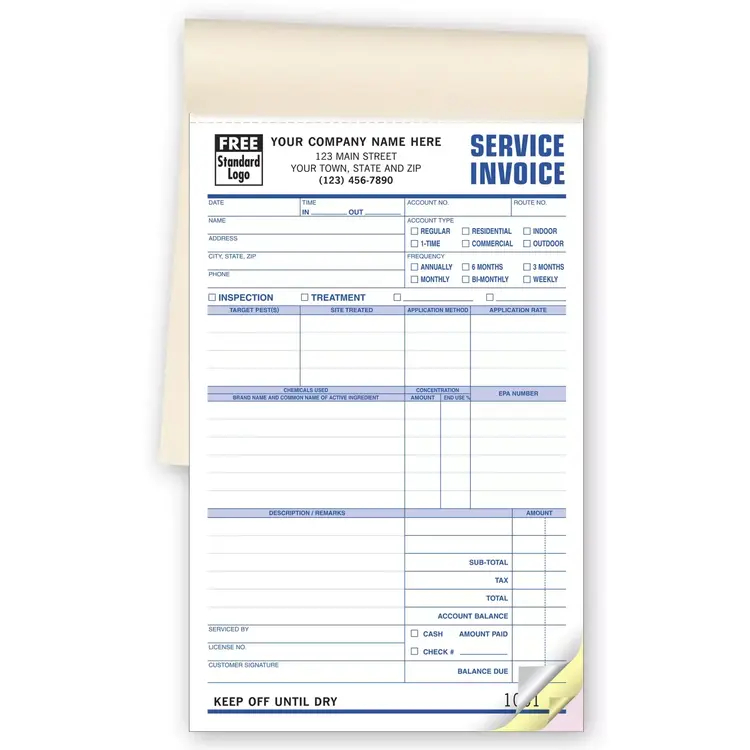 6576 - Pest Control Invoices