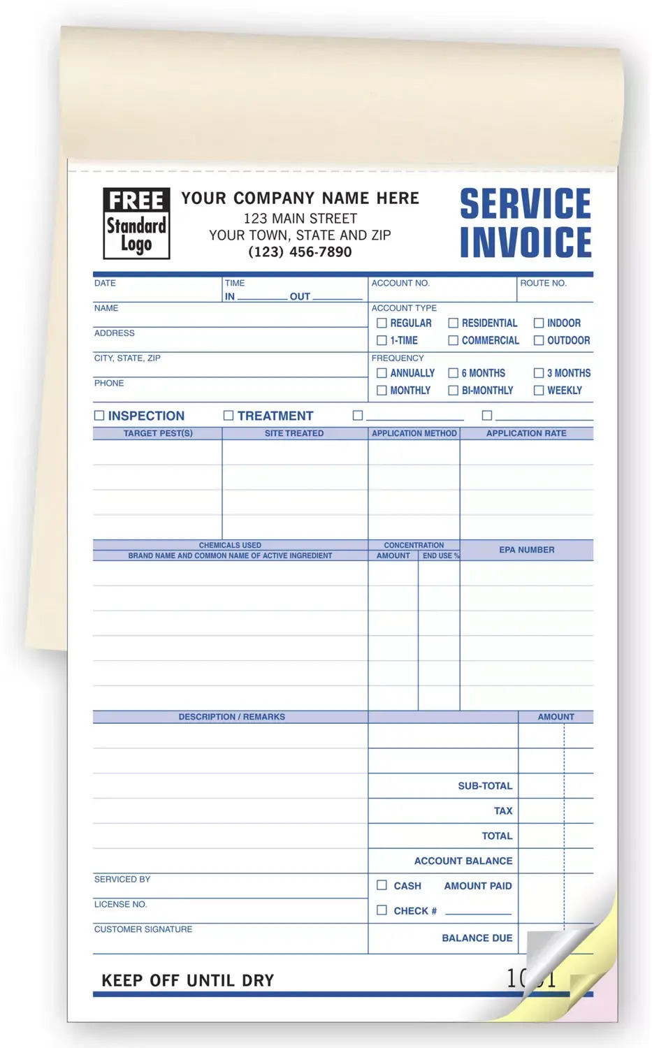 6576 - Pest Control Invoices
