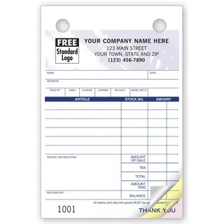 607T - Jewelers Order Forms