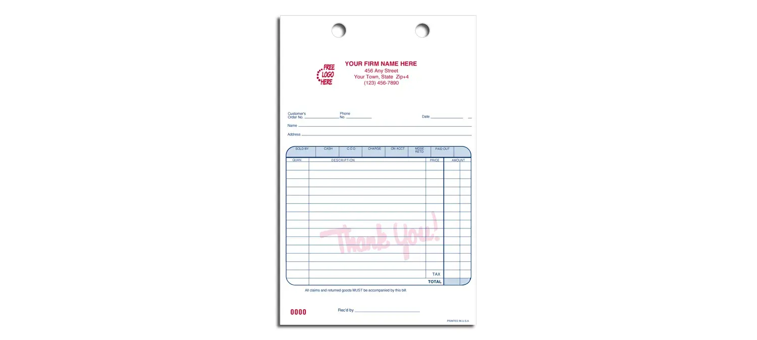 15818 - Red & Blue Register Forms