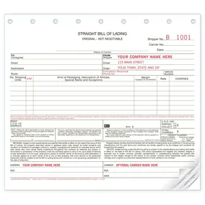 5041 - Carbonless Straight Bills of Lading 