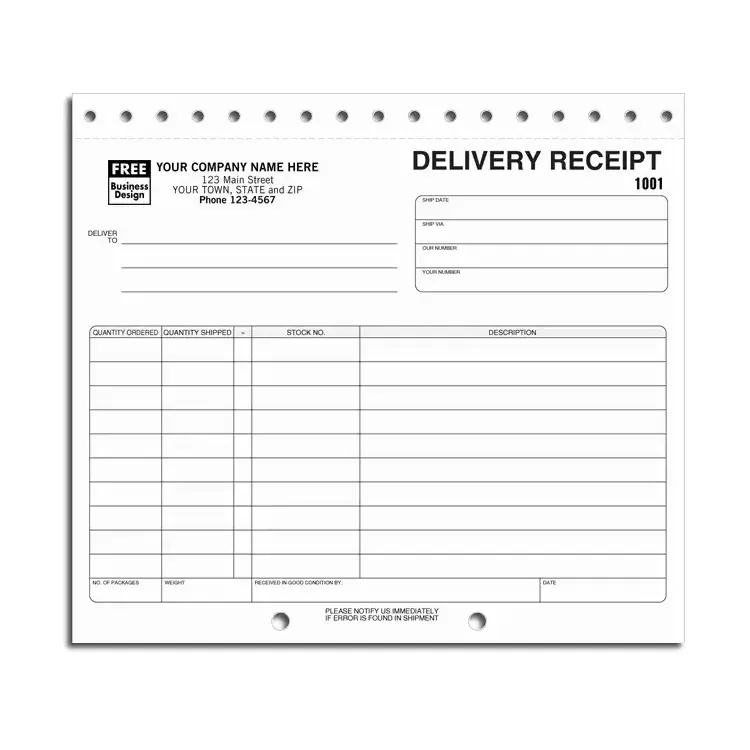 Delivery Receipts- Snapset