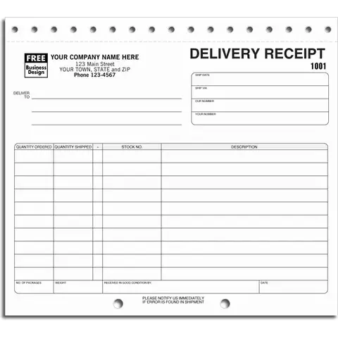 Delivery Receipts- Snapset