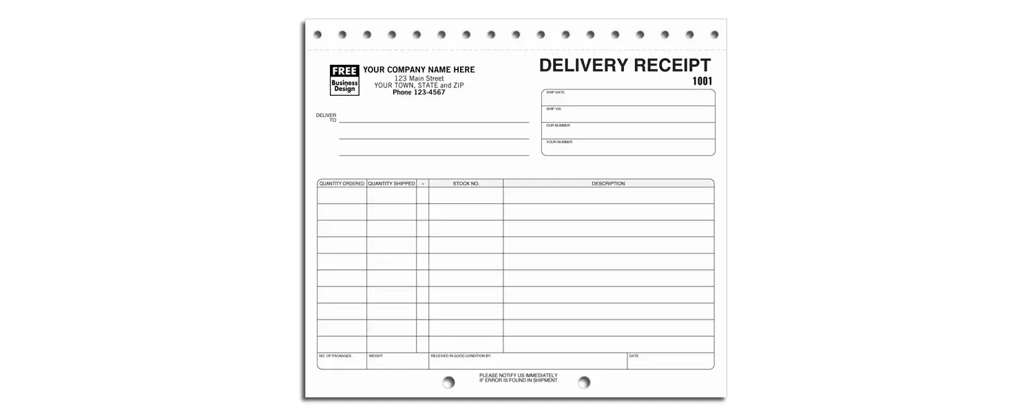 Delivery Receipts- Snapset